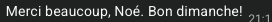 Message d'un participant